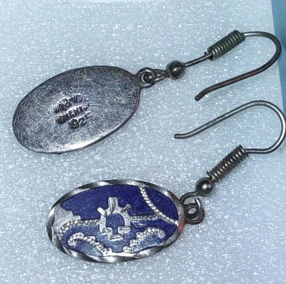 Mexican Silver 925 Earrings - Picture 7 of 7